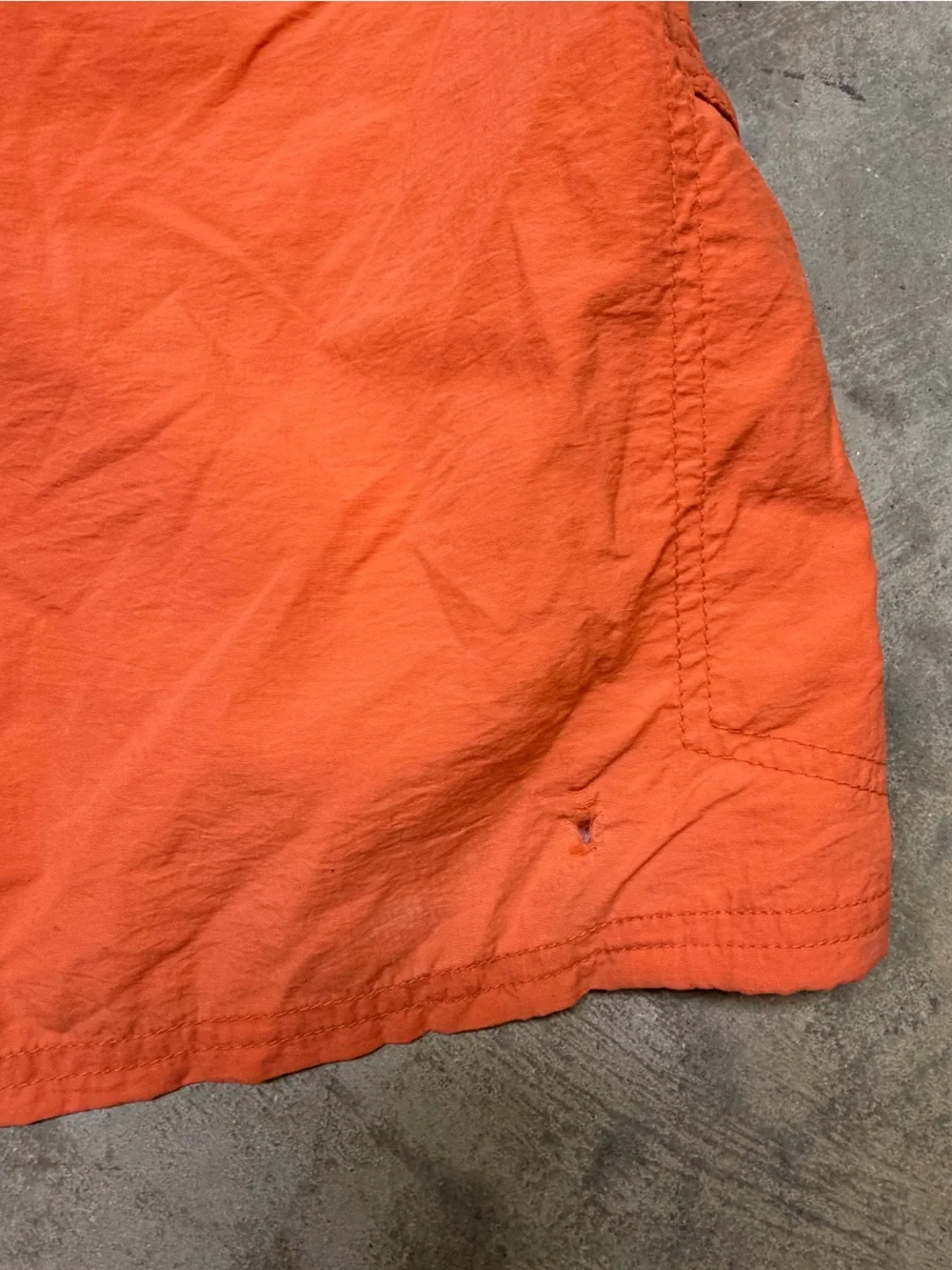 The North Face Men's Bright Orange Cargo Shorts